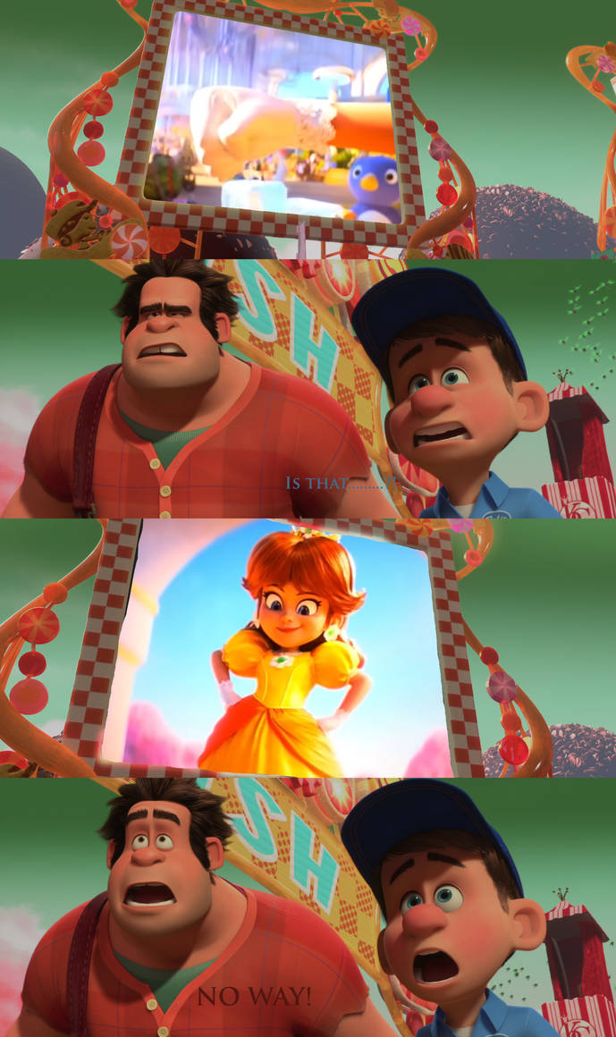 Daisy Ralph Ralph and Felix Surprises at Daisy by jlanglet on DeviantArt