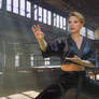 Scarlett Johansson - Black Widow in training