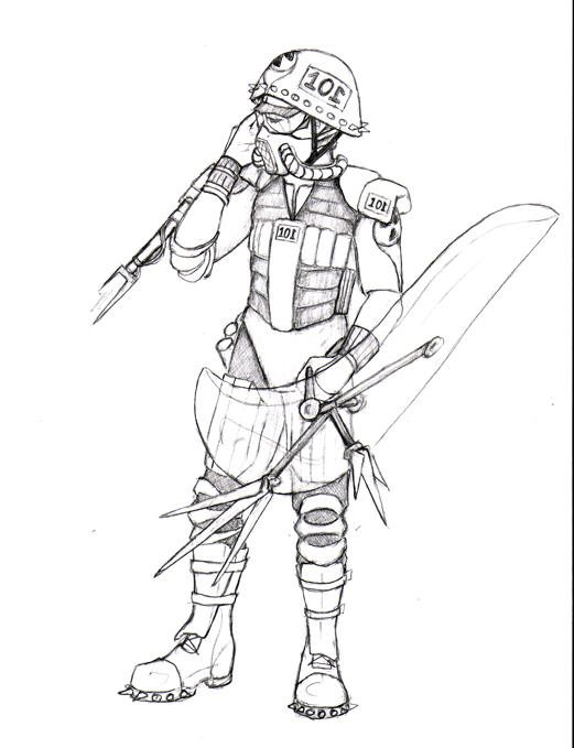 Riot Trooper by greymattre on DeviantArt