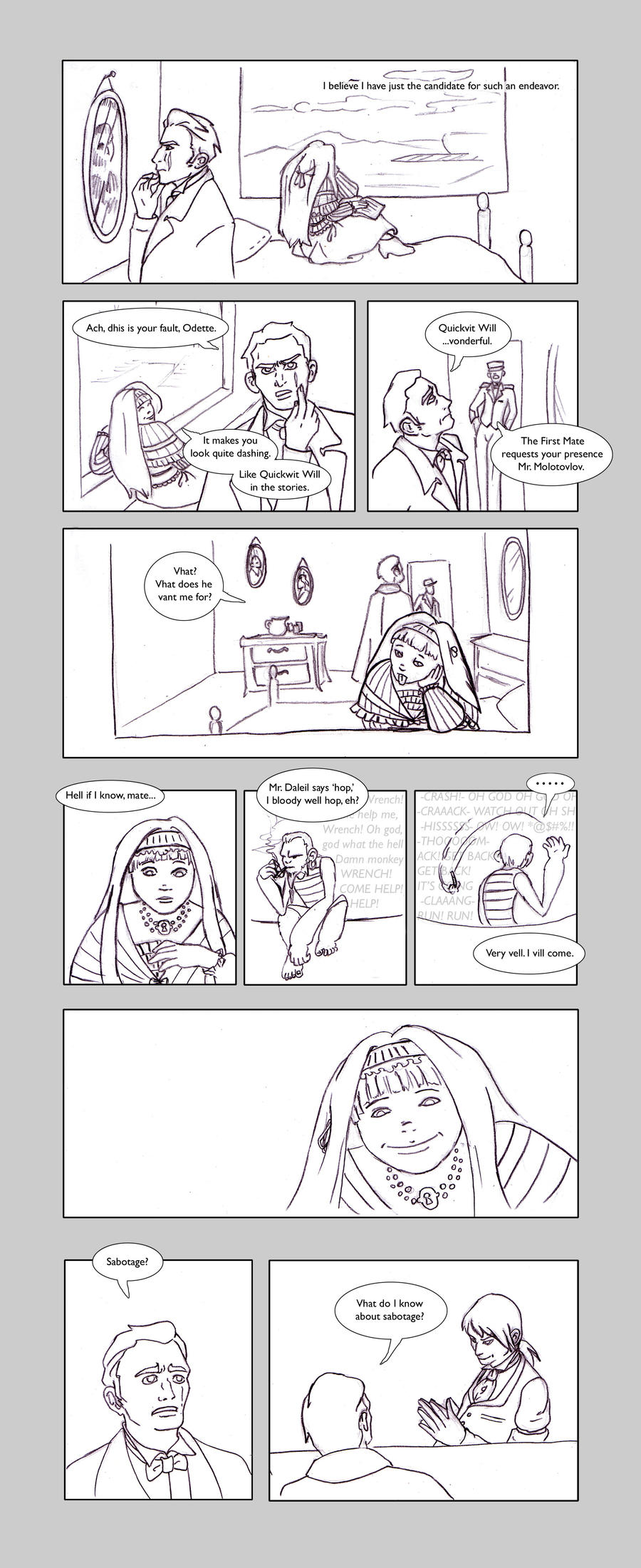 rogue Skies: Round 1, Page 2 by greymattre