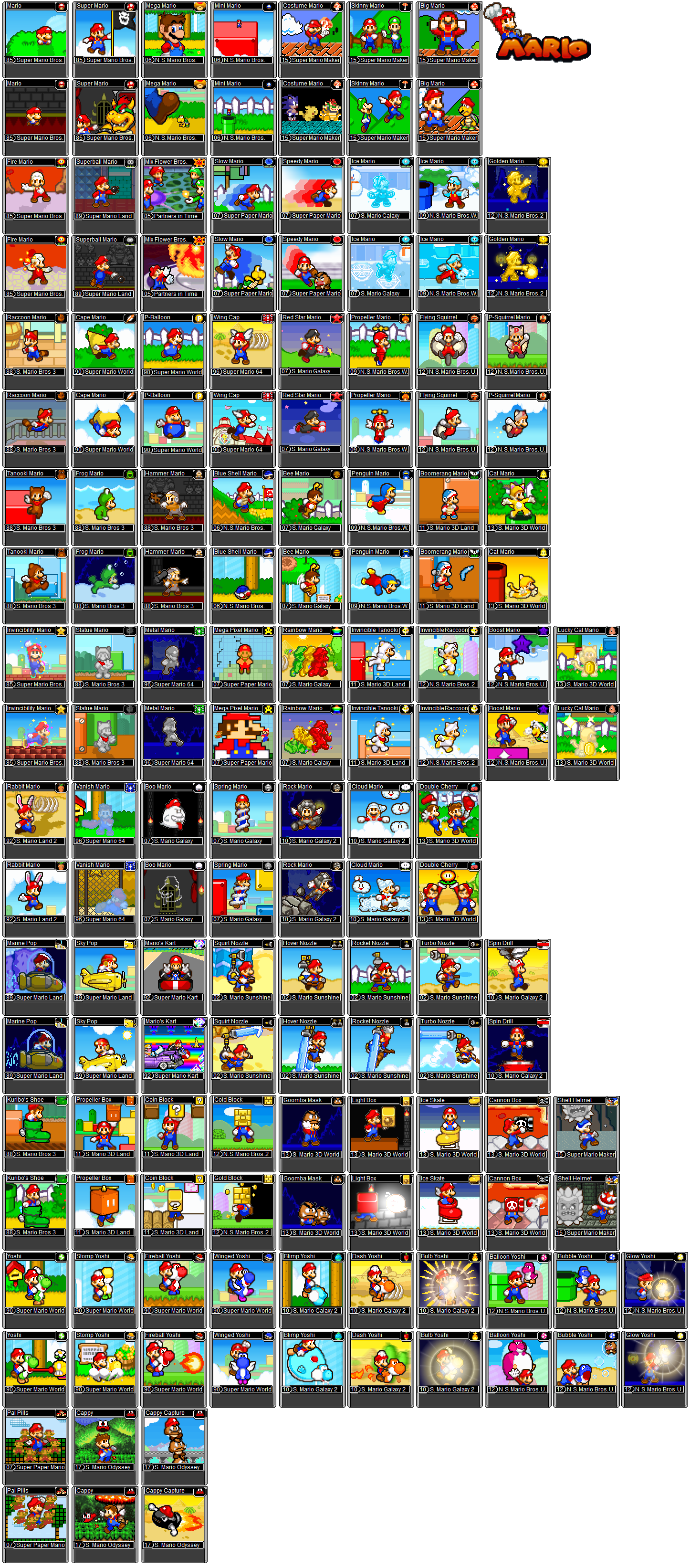 Mario Power Up Cards By Thecynicalpoet On Deviantart Mario Power Up Cards By Thecynicalpoet On Deviantart