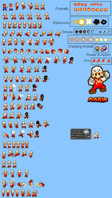 MLSS - Fire Mario