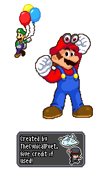 Let's Do The Odyssey! - Super Mario Odyssey Sprite