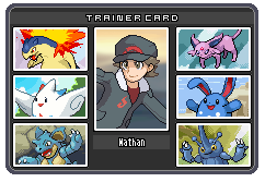 Johto Trainer Card - Nathan by TheCynicalPoet