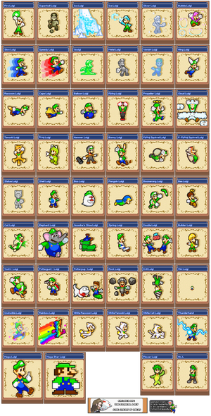 NEW Super Luigi Power-Up Cards