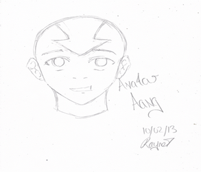 Avatar Aang Sketch