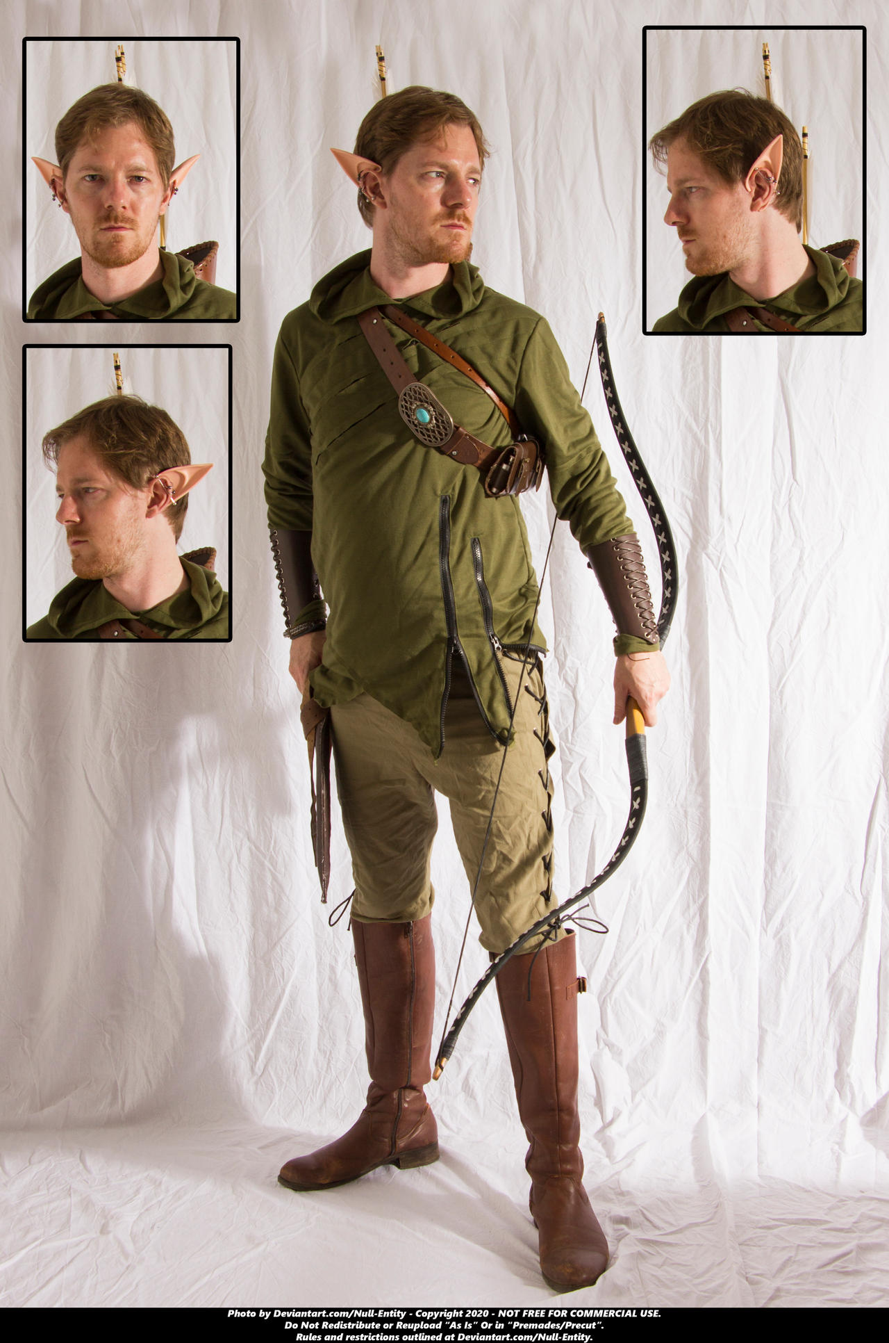 Elven Ranger 001 by Null-Entity on DeviantArt