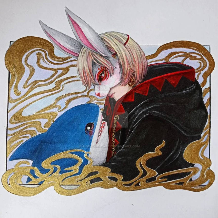 Akira Rabit Rabbit Boy who loves Sharks by AKira-Kira-Art on DeviantArt