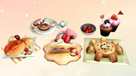 [MMD] Sims 2 - Food Clutter - DOWNLOAD