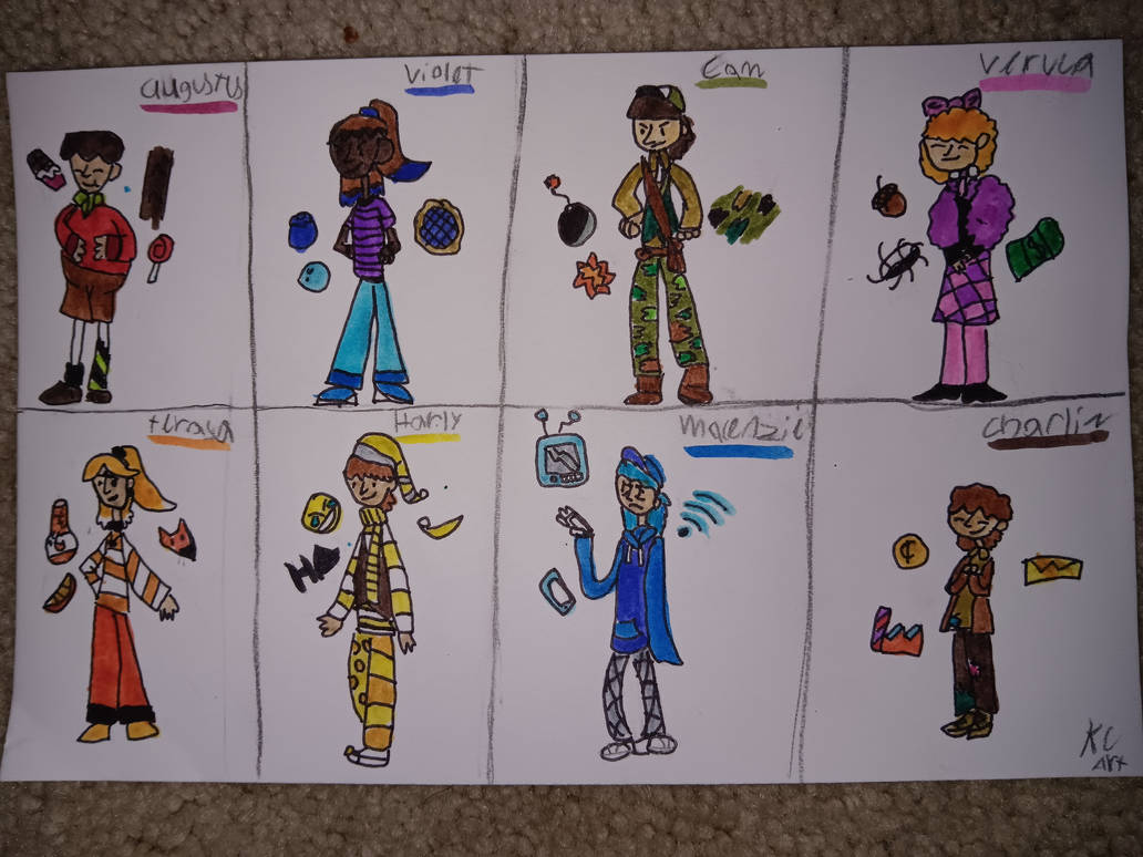 Catcf reference sheets by Kingcam3631 on DeviantArt