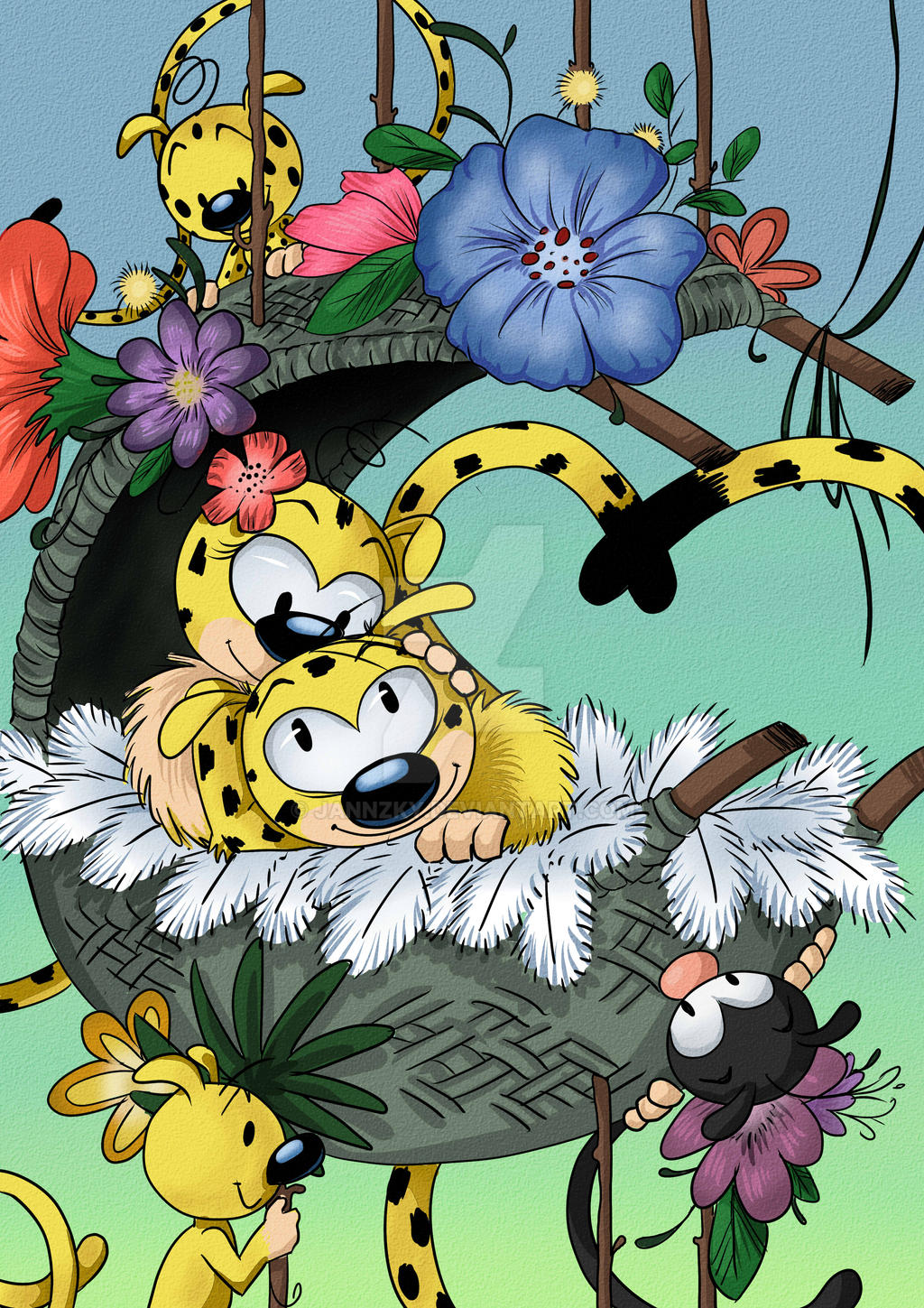 Marsupilami by Jannzky on DeviantArt
