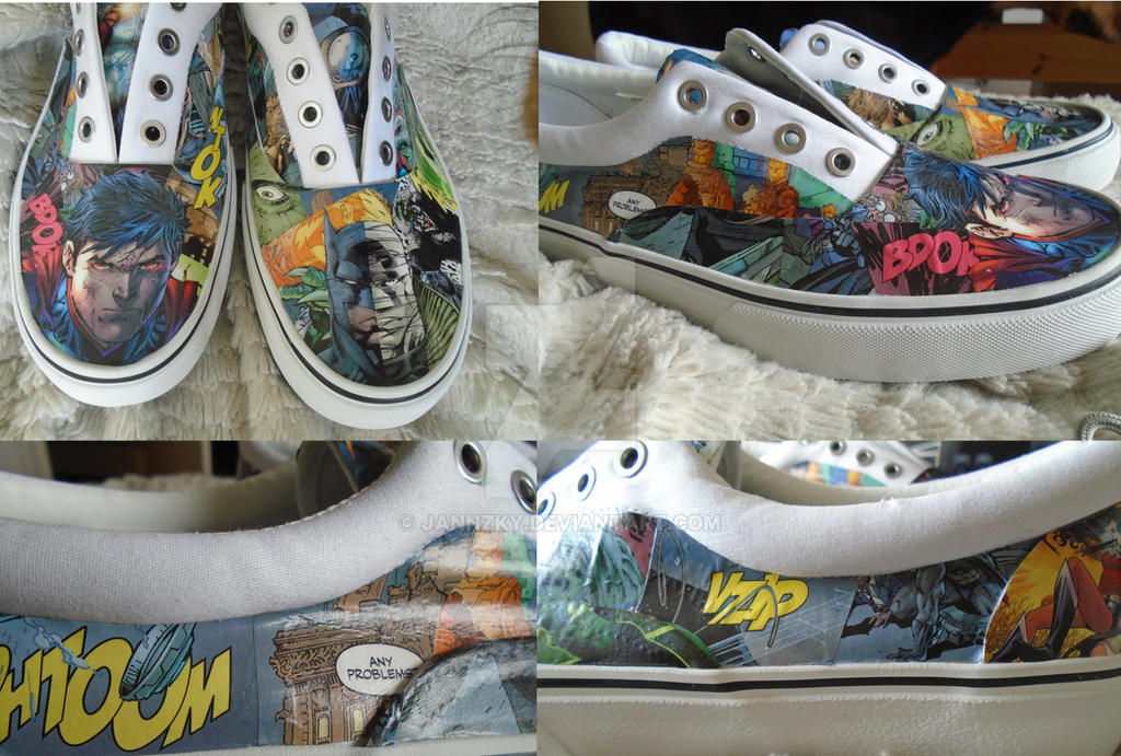 Comic Shoes wip