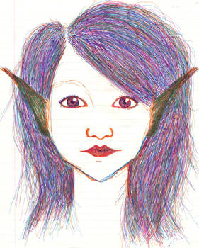 Multicolored Elf