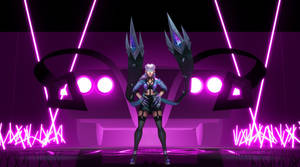 MMD KDA Evelynn Dance Stage MoonLight Edition + DL