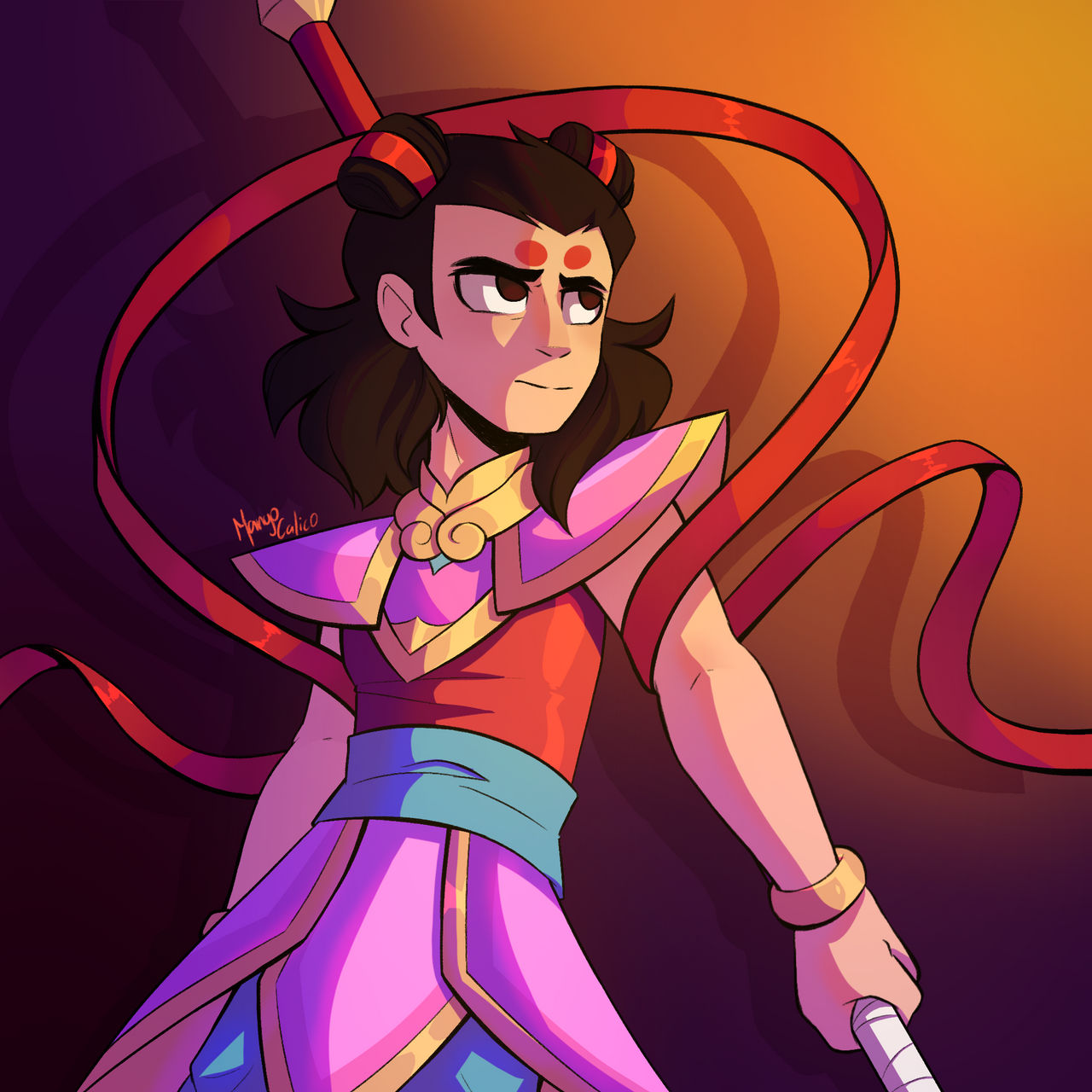 Nheza NeZha fanart by imuyanMANGOCAT on DeviantArt