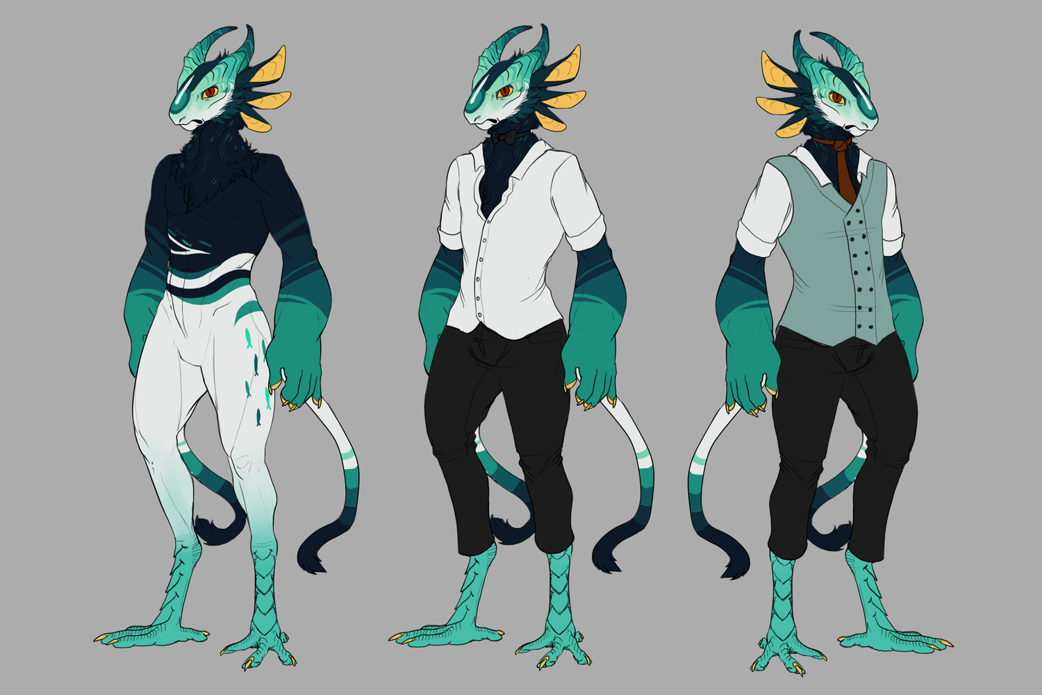 Grem2 Reference Commissions by Obsidian-bubble on DeviantArt
