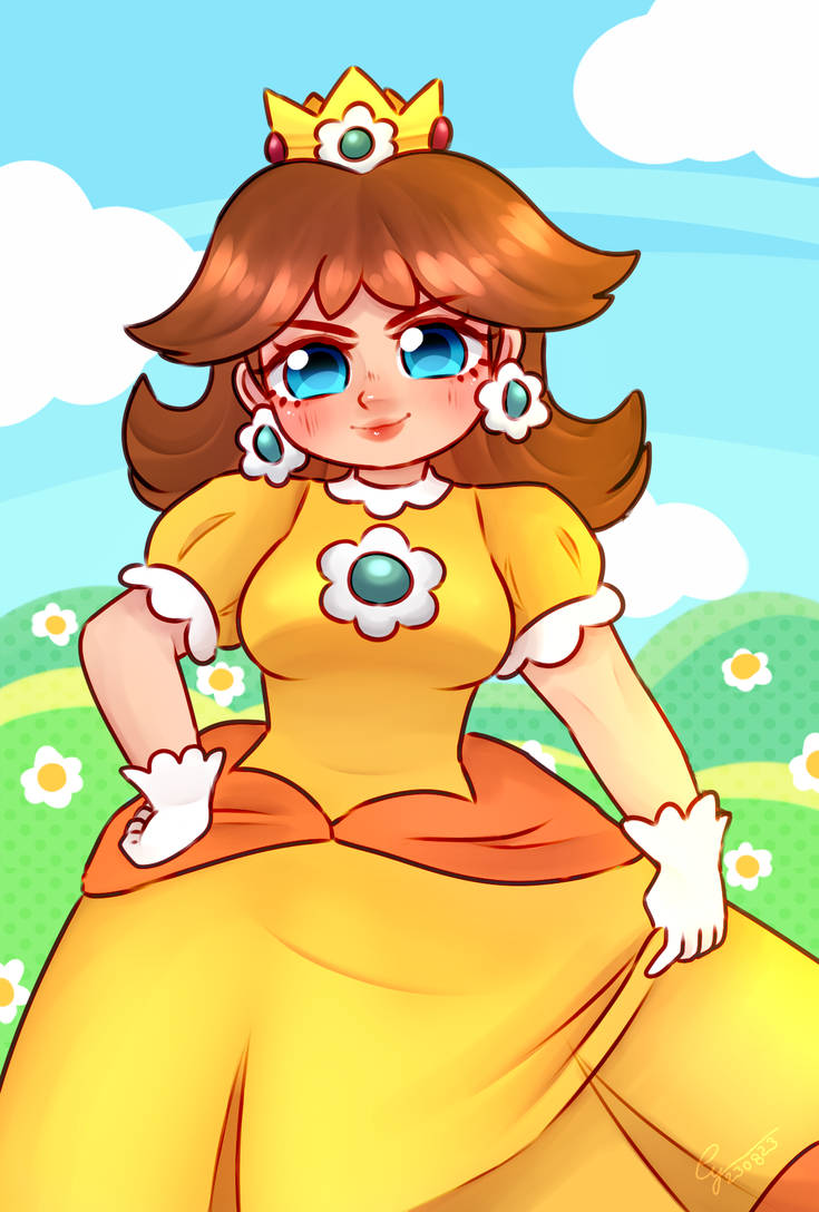 Princess Daisy by Lyrakore on DeviantArt