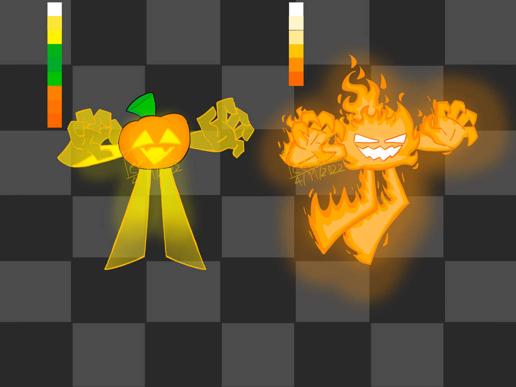 Pumpkin Object Show Flaming Pumpkin (Object show OC) by Peeltastic on DeviantArt