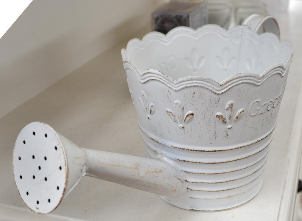 Watering Can White 2