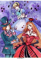 JKMM-APH Alice in Wonderland by MaryIL
