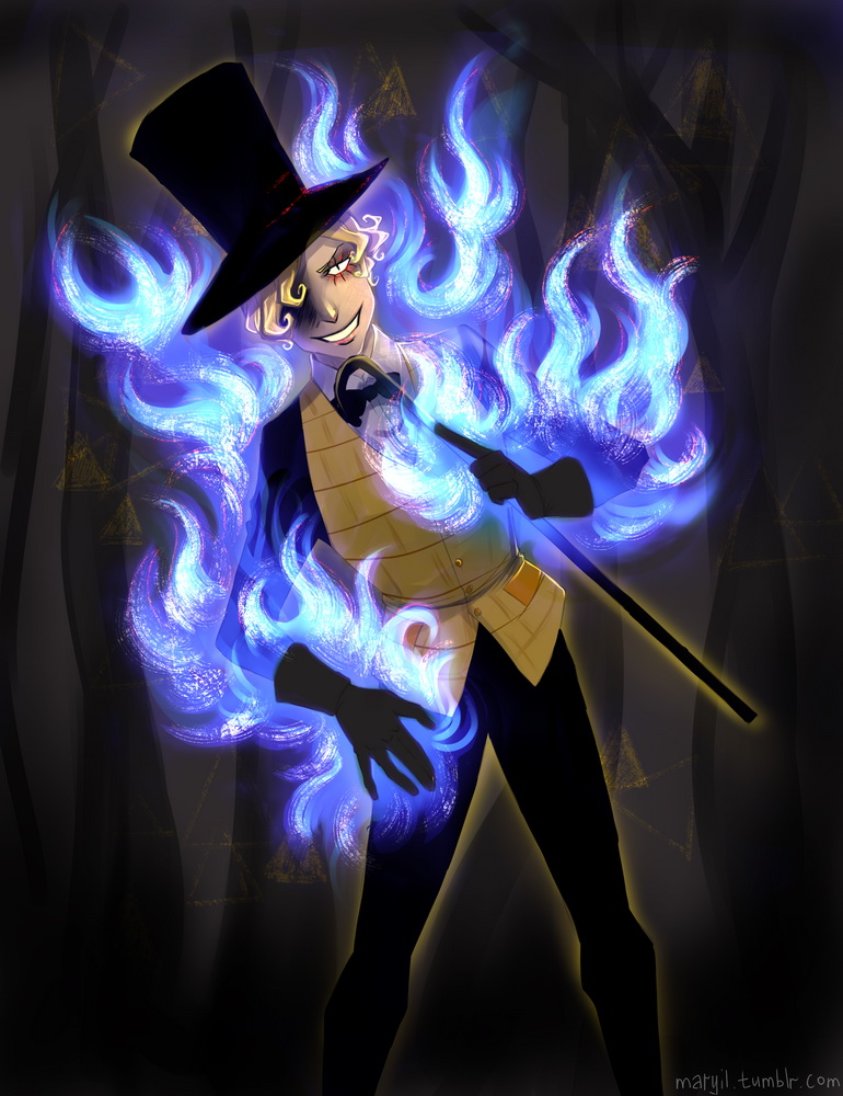 Gravity Falls - Human Bill Cipher by MaryIL on DeviantArt