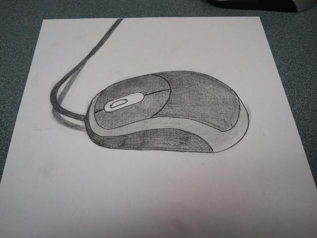 Drawing A 3d Computer Mouse start sketch of a 3D computer mouse by Ariel-Conde on DeviantArt