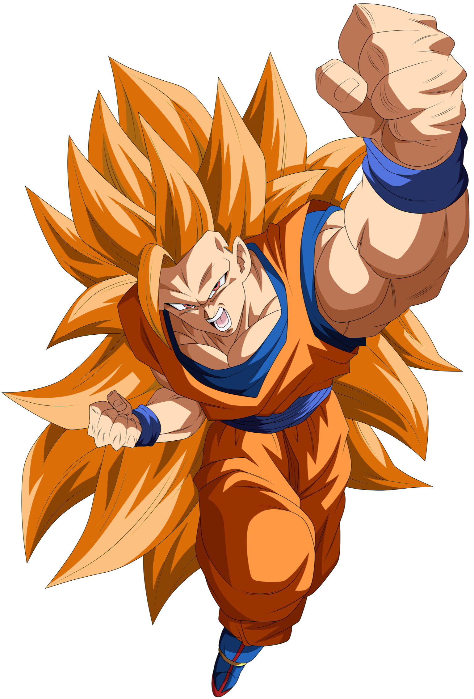 GOKU SUPER SAYAJIN 3 by powre on DeviantArt