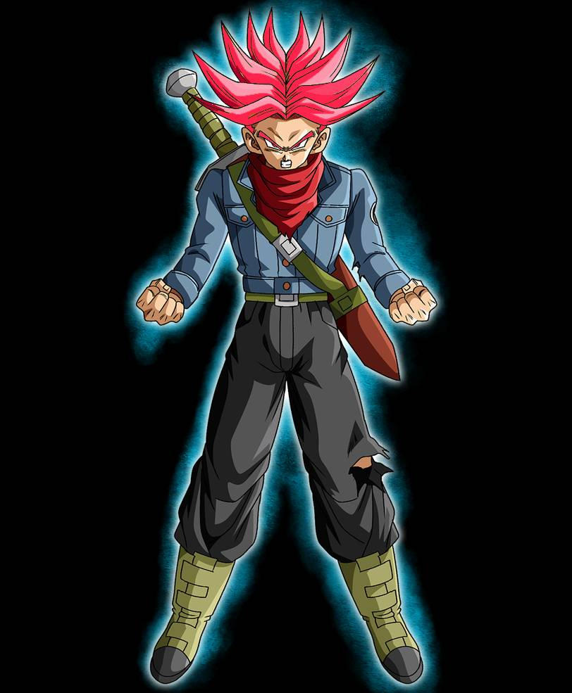 Super saiyan god rage trunks by Azull33 on DeviantArt