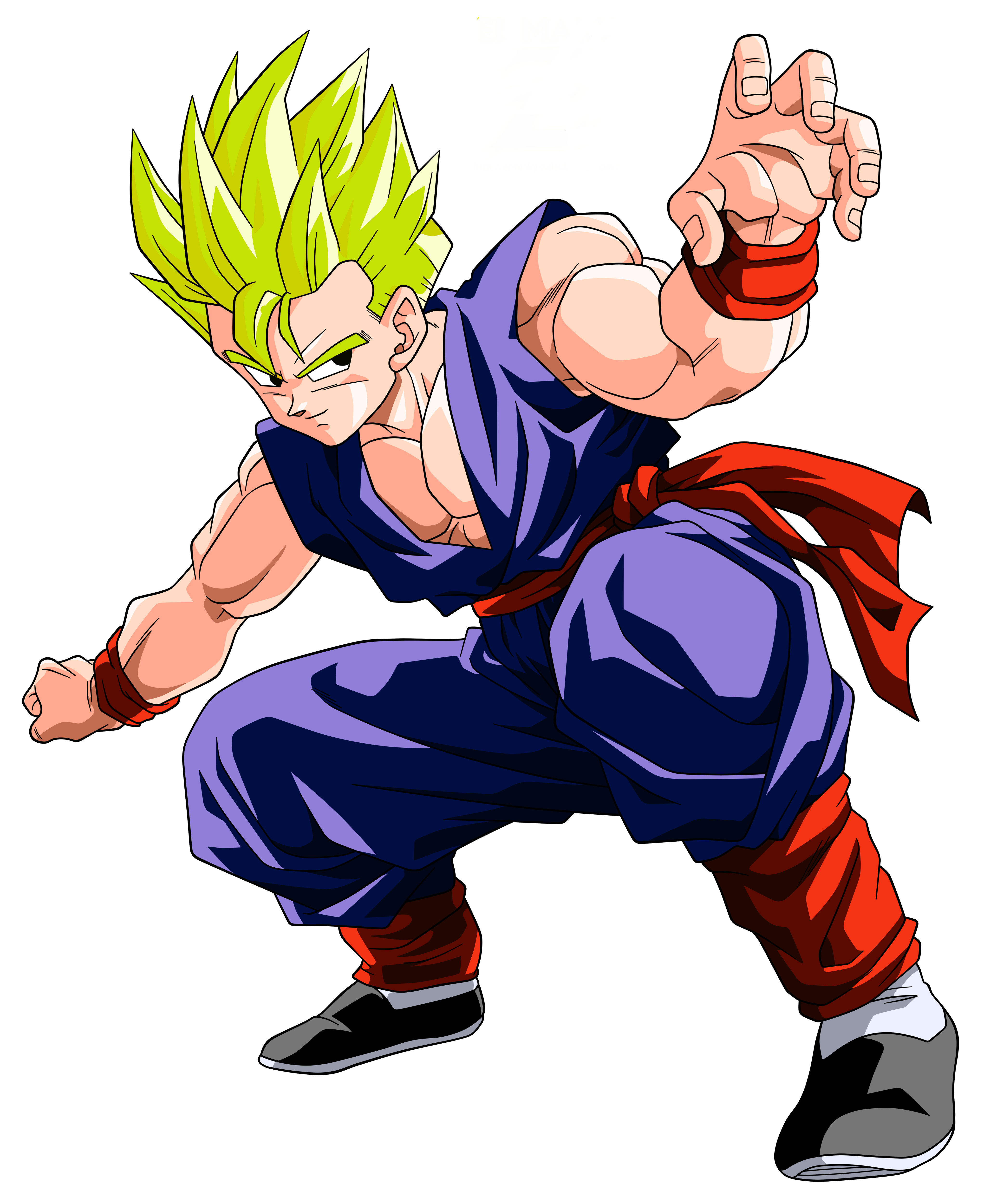 Goku (CC) SSJ Blue  2 (Yellow Gi Palette) by SSJROSE890 on DeviantArt