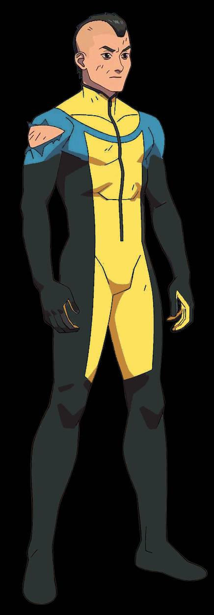 Invincible Normal Mohawk invincible (normal suit colours) by Azull33 on DeviantArt