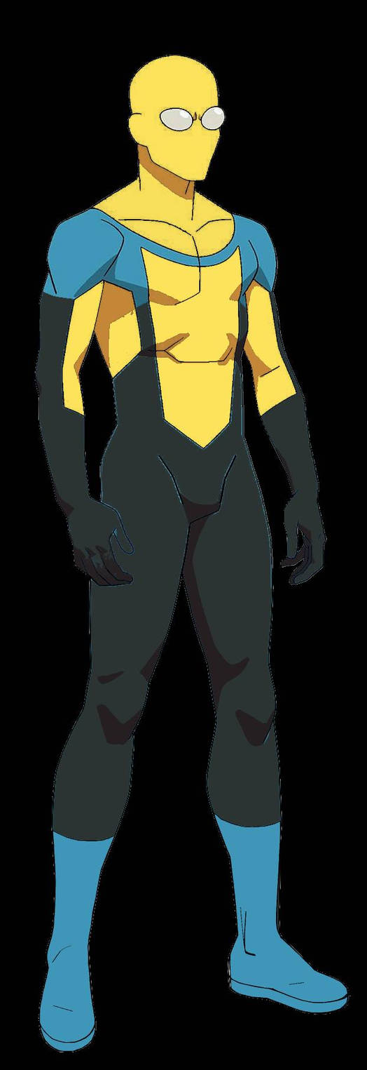 Full mask invincible (normal suit colours) by Azull33 on DeviantArt