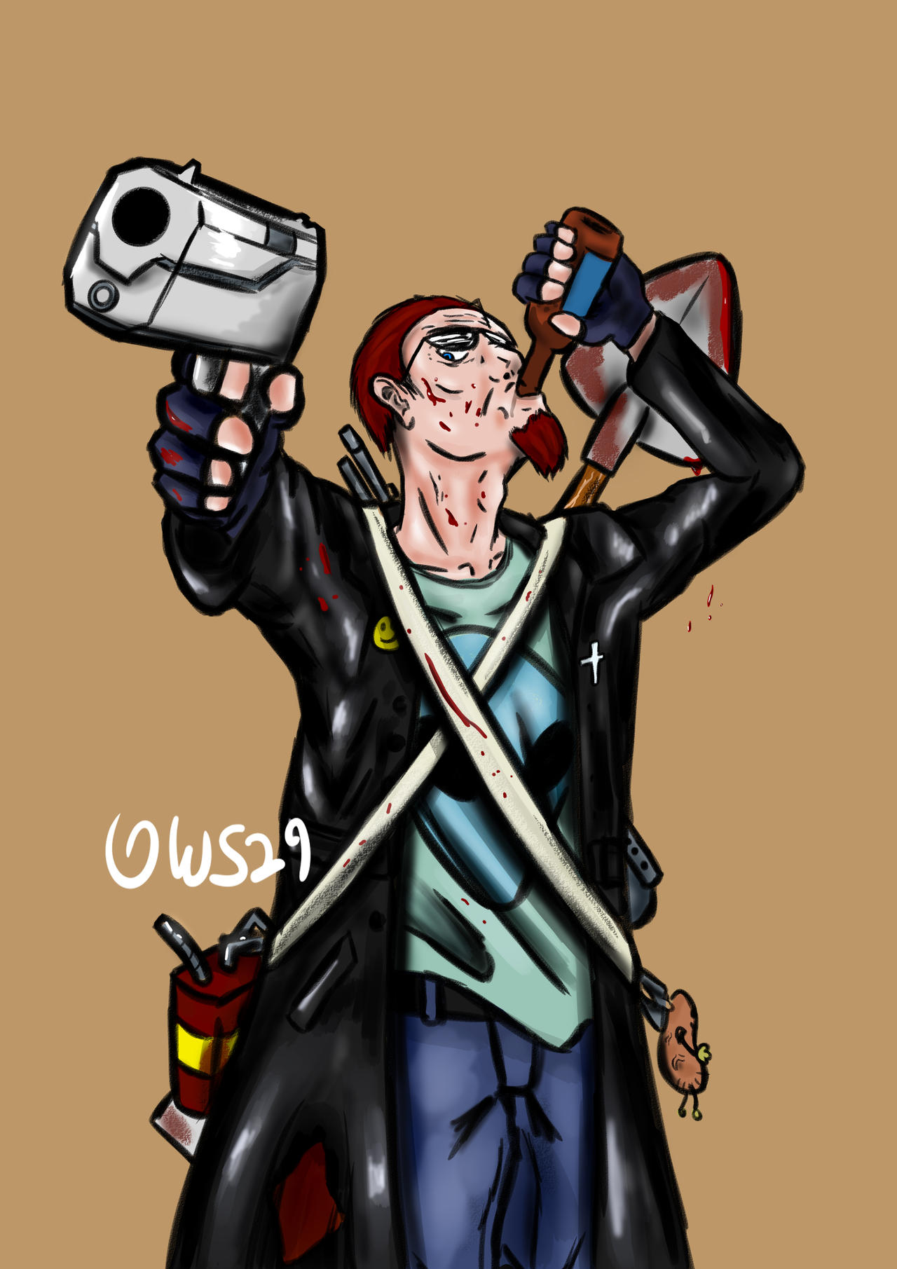 Postal dude by WhiteSkull29 on DeviantArt