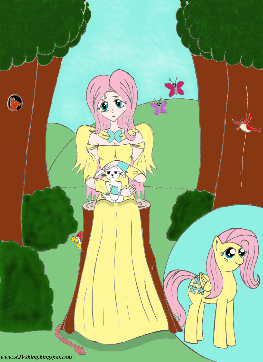 MLP: Fluttershy (Human Version)