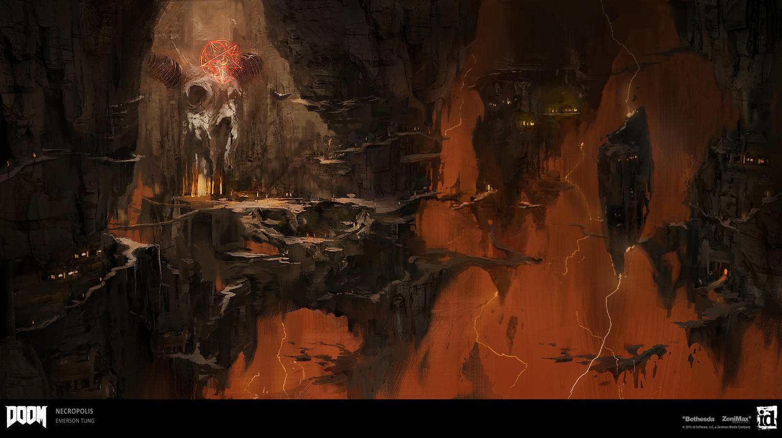 DOOM - Hell by emersontung on DeviantArt