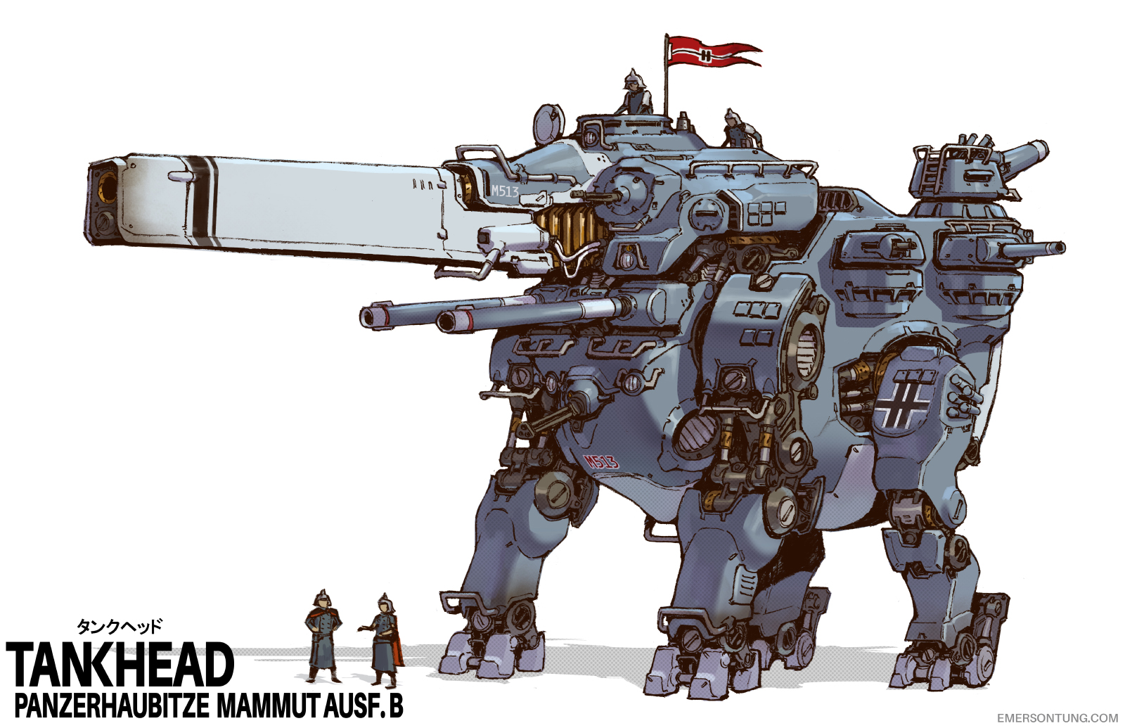 Mahmut Tank Mammut Heavy Tankhead by emersontung on DeviantArt