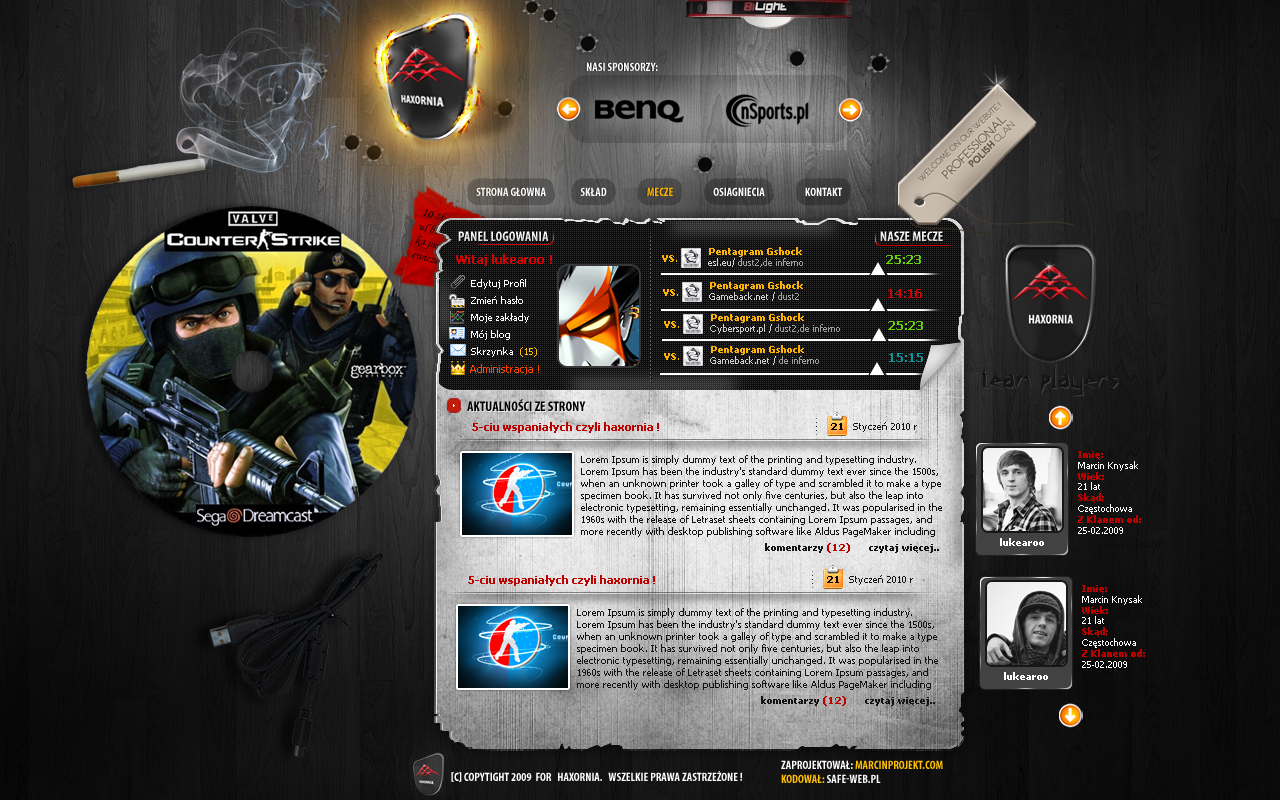 Esport layout 4 Haxornia clan