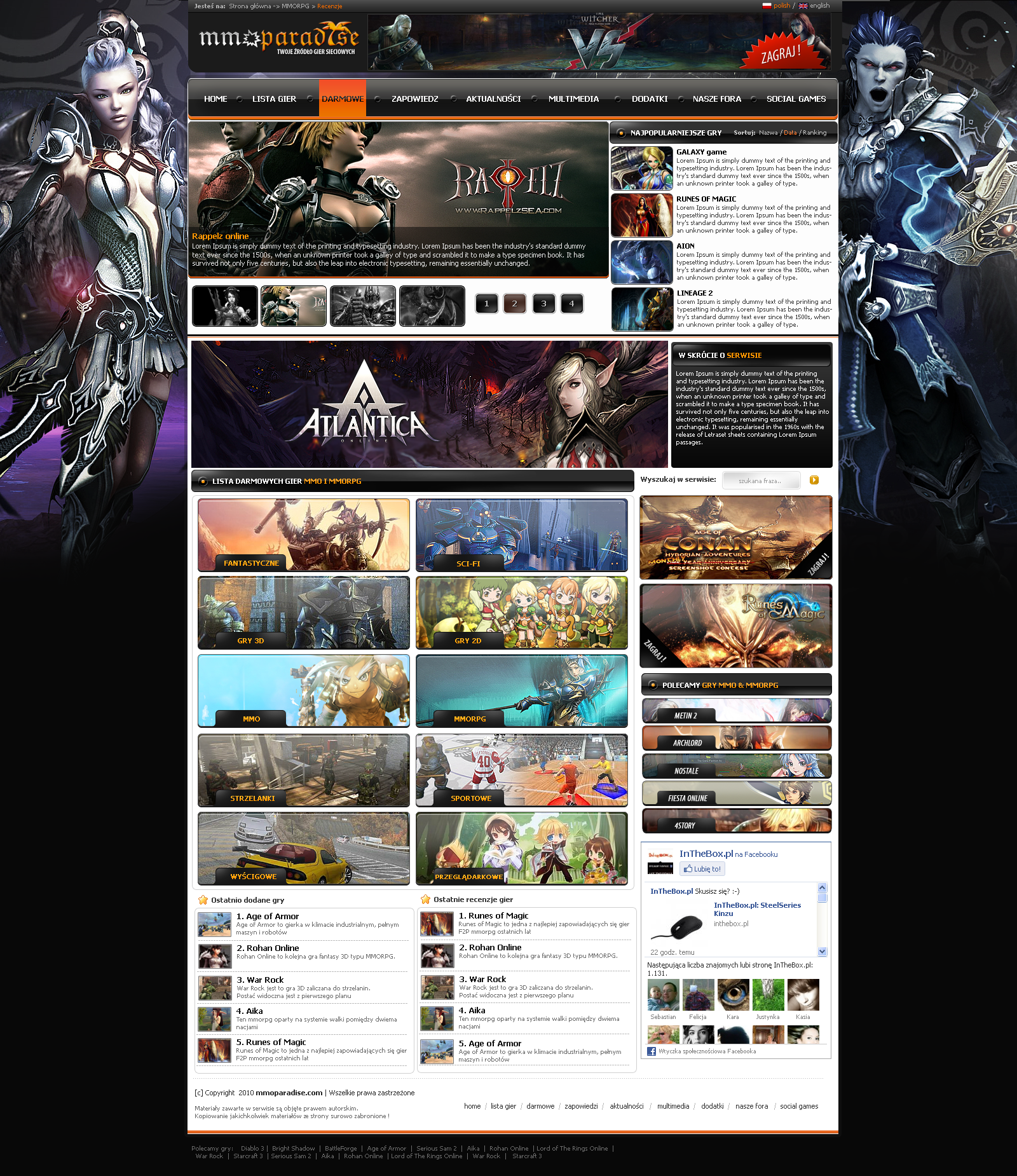 mooparadise.com mmo and mmorpg