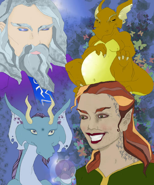 Collage Fanatsy Characters Fantasy Image Collage by deannehodum on DeviantArt