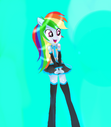 Equestria Girls Rainbow Dash Hatsune Miku