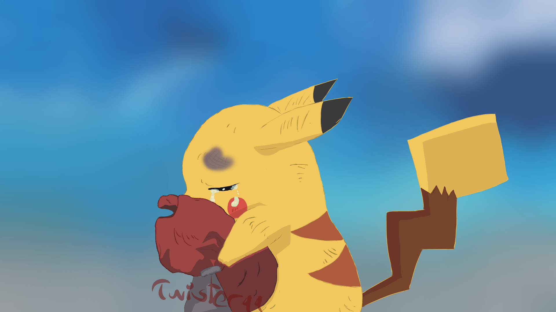 [I CHOOSE YOU! POKEMON]Ash Die