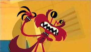 Werewolf Wilt in cartoon style!