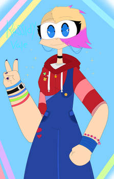 Kassidy Vale the genius girl! (M+R KB fanart)