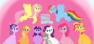 My little pony friendship is magic!