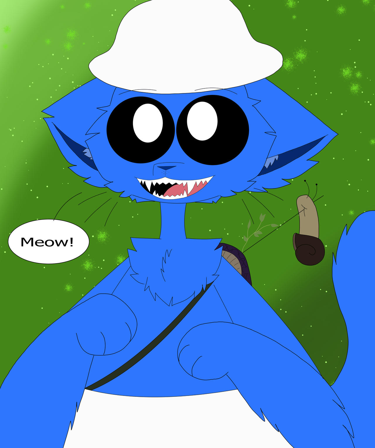 Smurf Cat by plieguito on Newgrounds