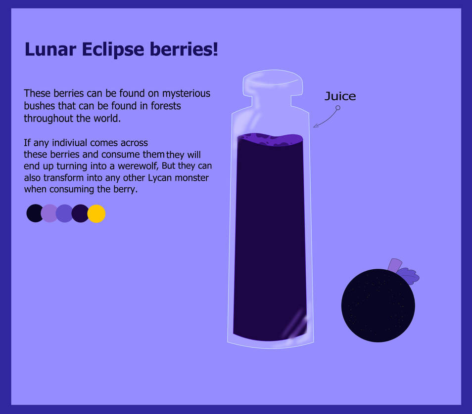 Lunar eclipse berries! by KuwoShiZilla on DeviantArt