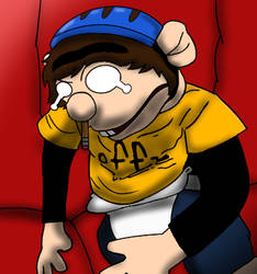 Jeffy's funny face in my style