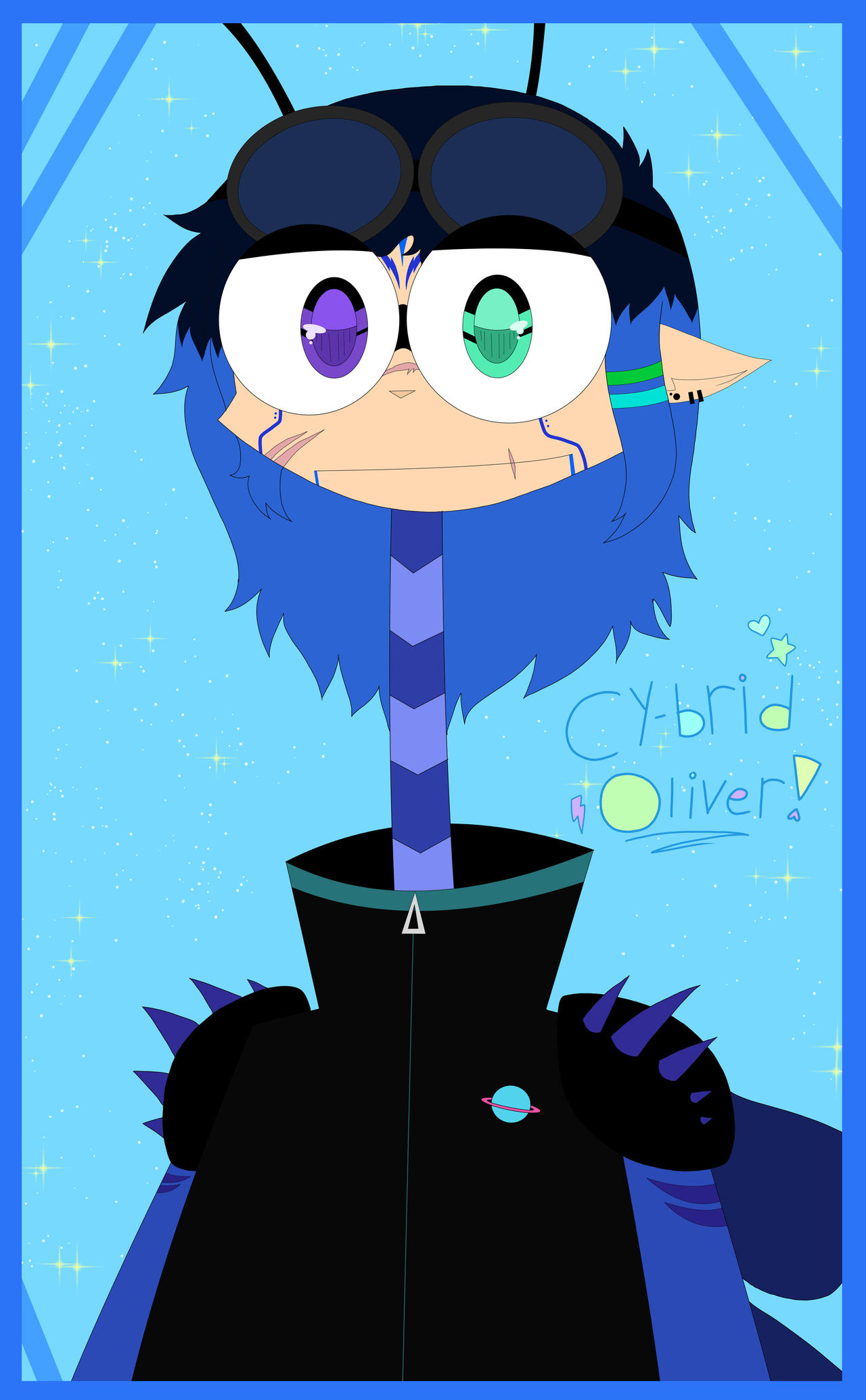 Bug Oc cy-bug hybrid OC! (Redisigned) by KuwoShiZilla on DeviantArt