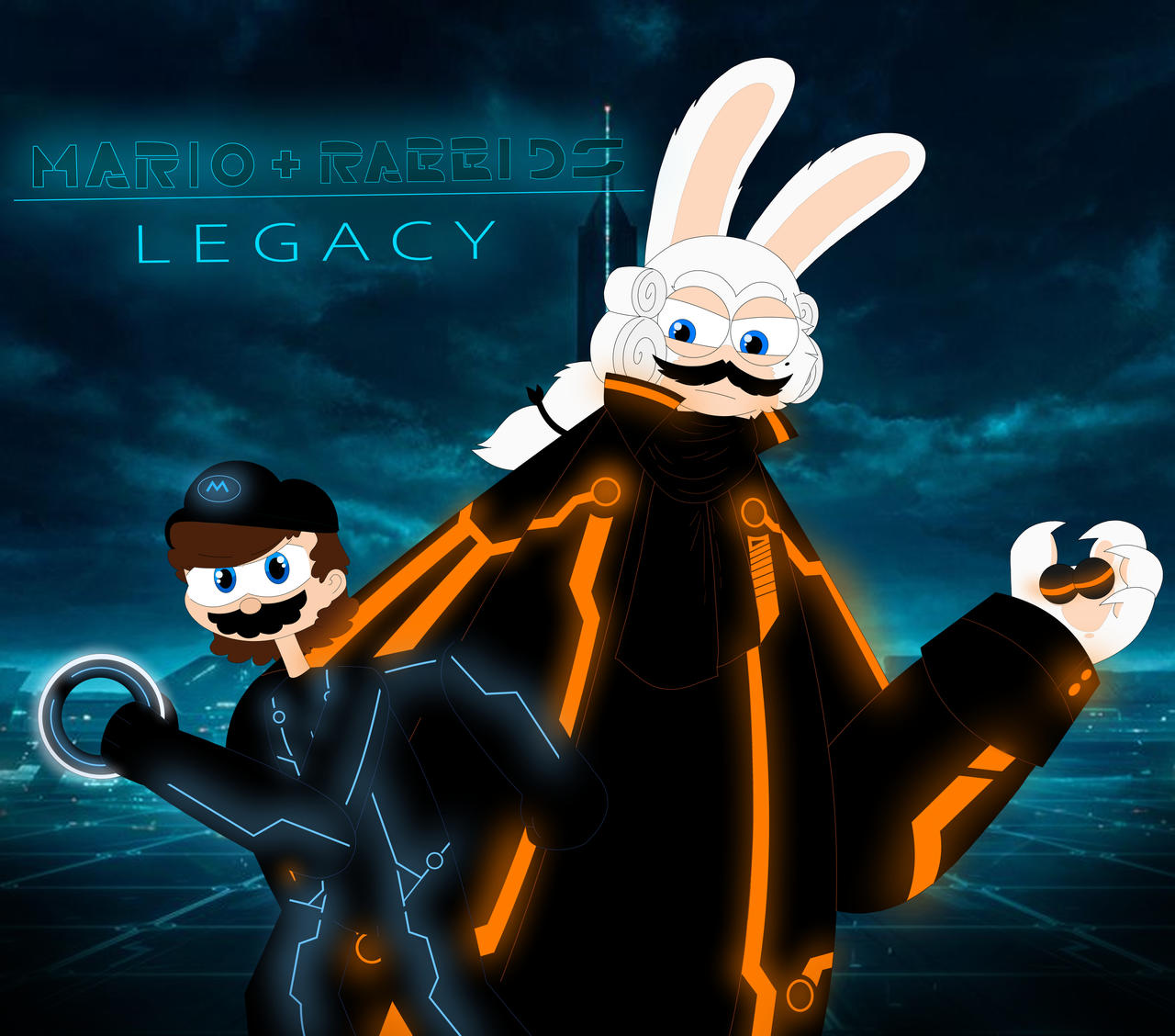 Mario plus rabbids Legacy (Mario AU) by KuwoShiZilla on DeviantArt