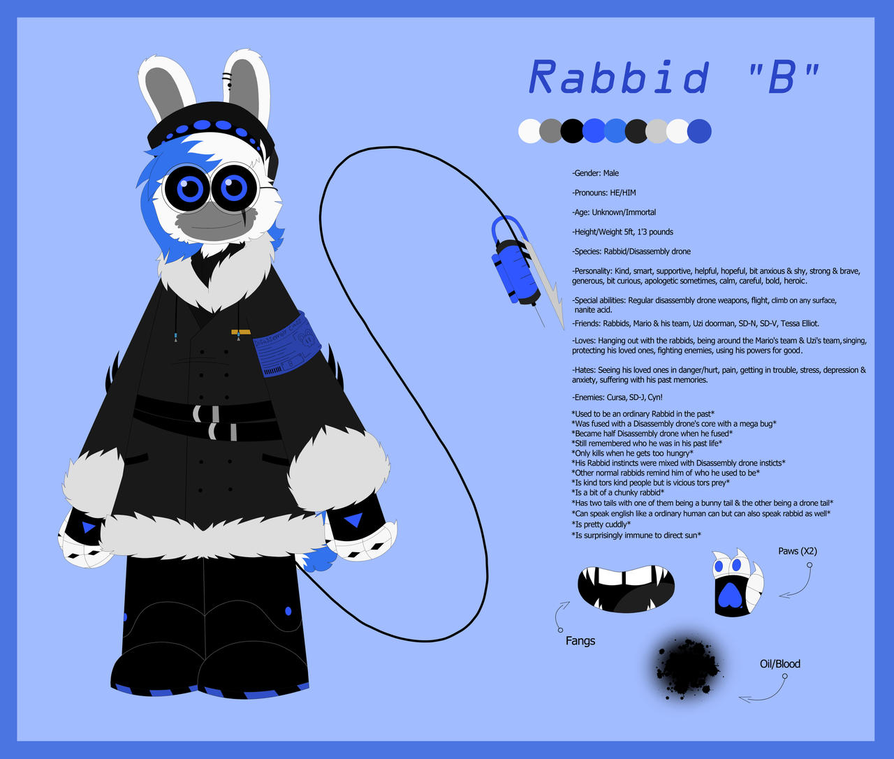 Rabbid B (New Rabbid OC) by KuwoShiZilla on DeviantArt