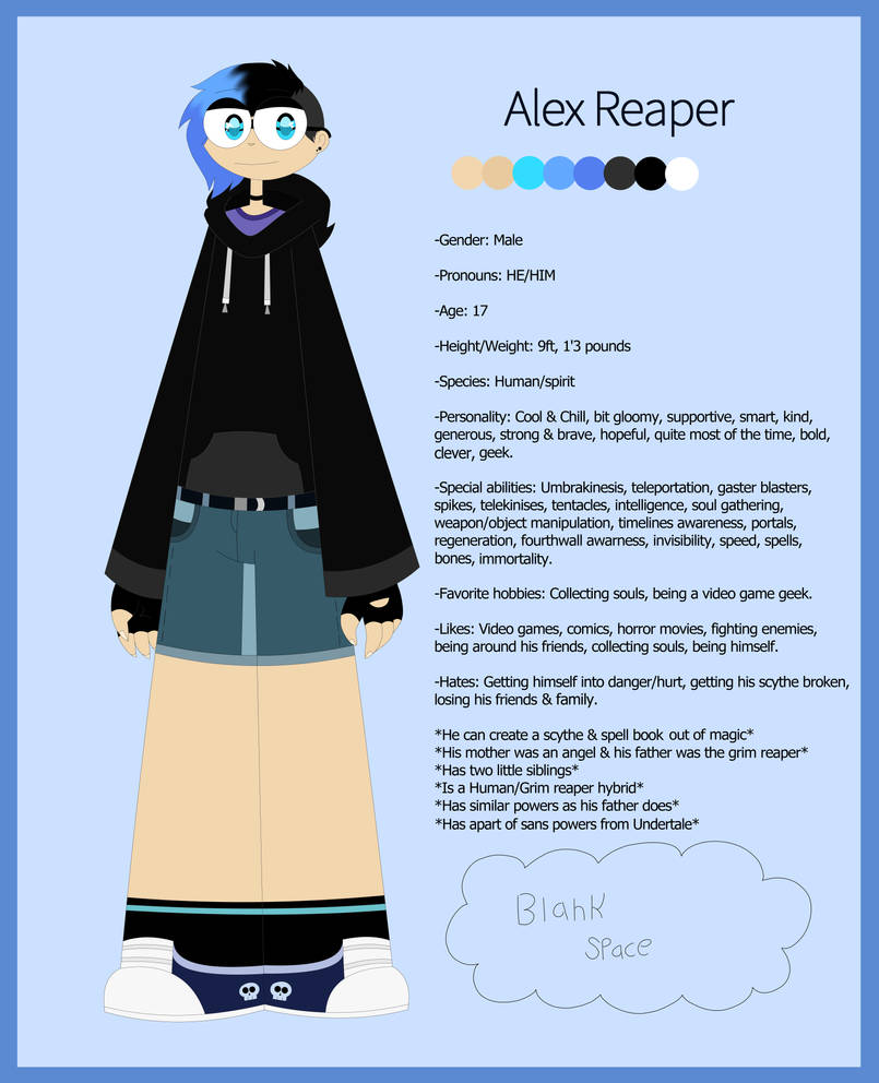 Alex Reaper! (New OC) by KuwoShiZilla on DeviantArt